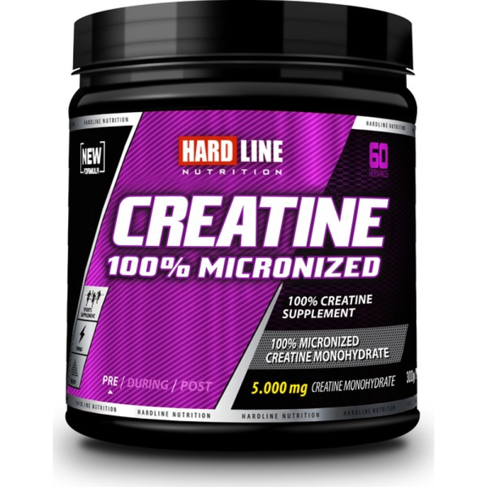 Hardline %100 Mikronize Kreatin 300gr (Creatine) Sporcu Besinleri Fiyatı