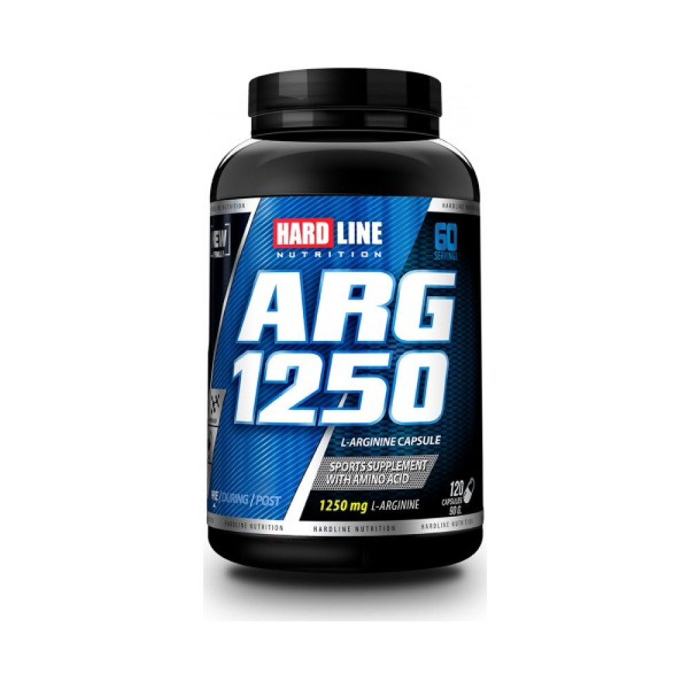 Hardline ARG 1250 Mg 120 Kapsül - (Arginine, Arjinin ) Amino Asit Fiyatı