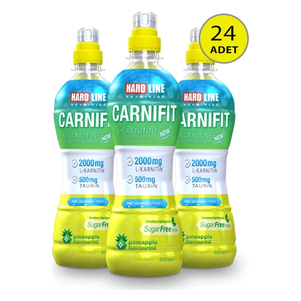 Hardline Carnifit 500 ML 24 Adet Protein Tozları Fiyatı