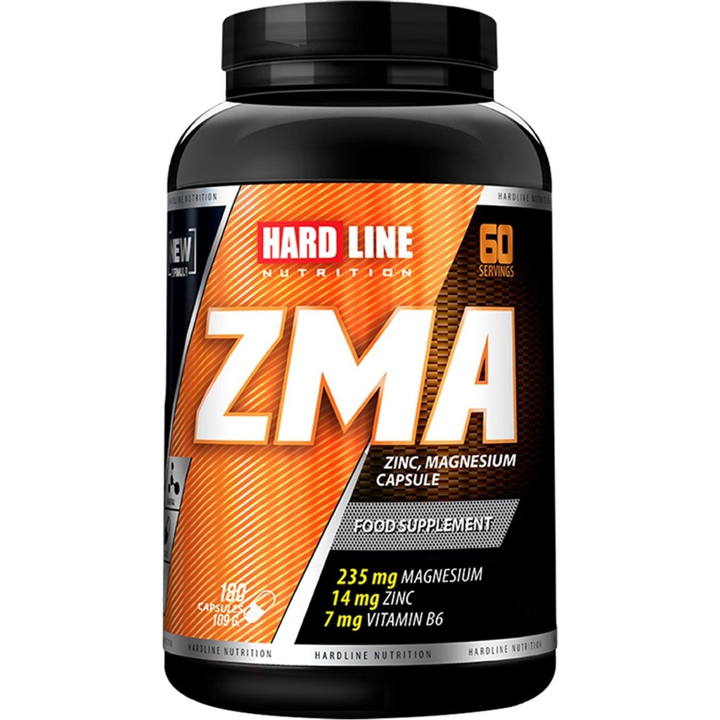 Hardline Magnezyum Çinko B6 Vitamin Zma 180 Kapsül 60 Servis - Aromasız Diğer Fiyatı