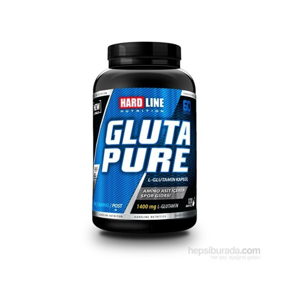 Hardline Nutrition Glutapure 120 Kapsül (Lglutamine) Amino Asit Fiyatı