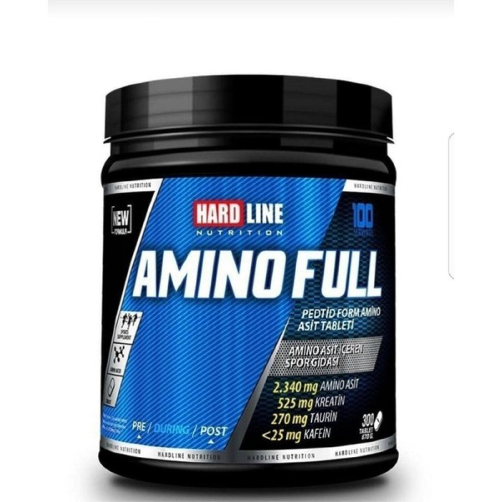 Hardline Nutrition Hardline Amino Full 300 Tablet - -- Amino Asit Fiyatı