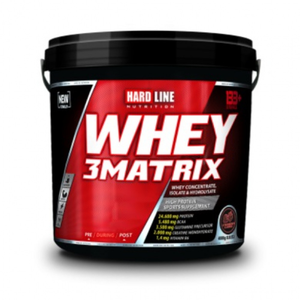 Hardline Protein Whey 3 Matrix 4000 Gr Whey Protein Tozu Protein Tozları Fiyatı