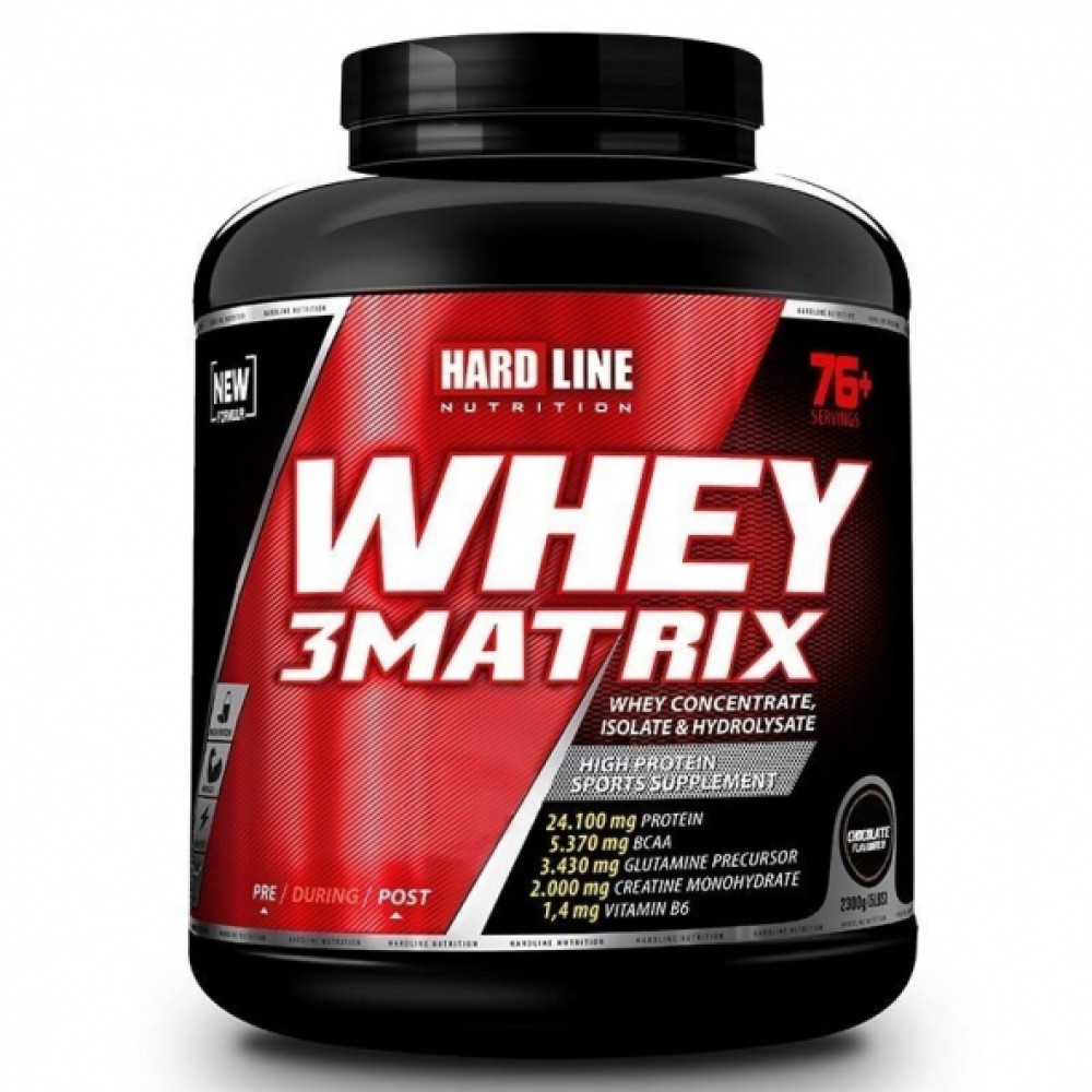 Hardline Whey 3Matrix 2300 Gr Protein Tozu 76 Servis Yuksek Hammadde Kalitesi Ozel Formul Protein Tozları Fiyatı