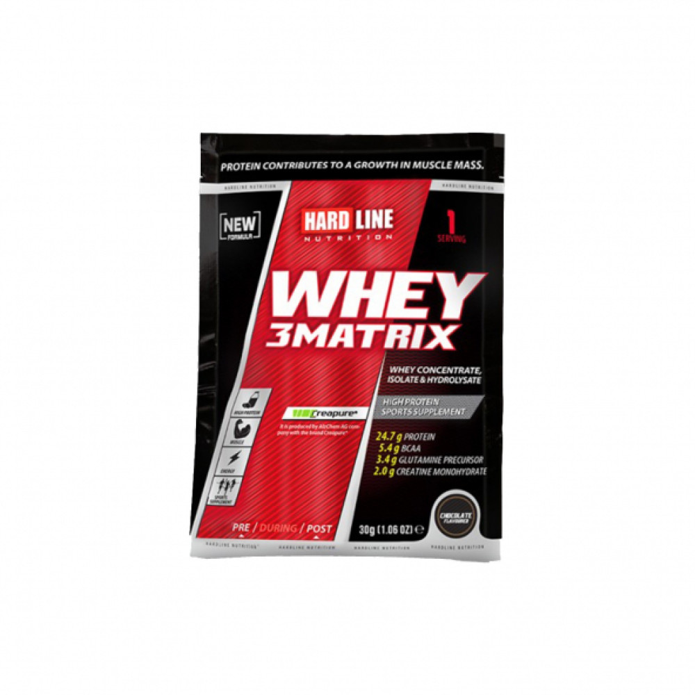 Hardline Whey 3Matrix 30 Gr Tek Kullanimlik Protein Tozu - Aroma Secenekli Protein Tozları Fiyatı