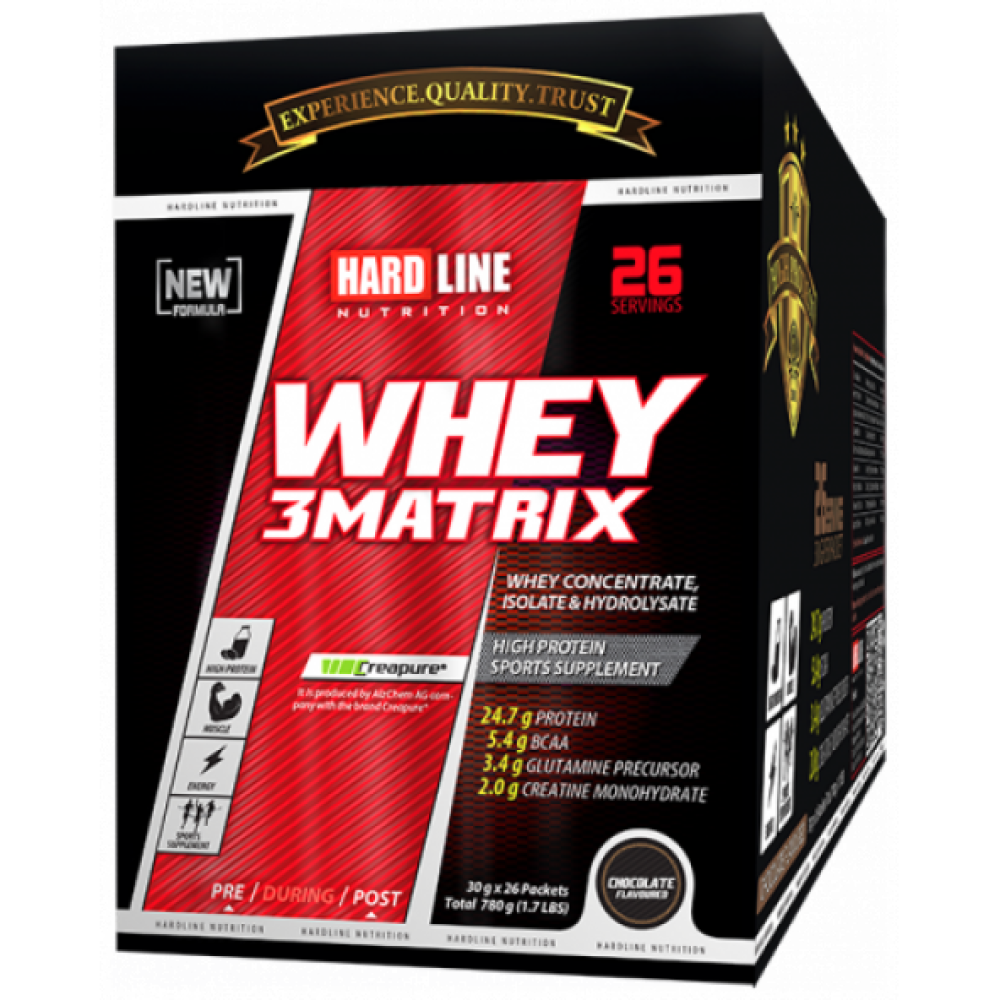 Hardline Whey 3Matrix 30 Gr X 78 Adet (2340 Gr) Aromani Sen Sec! Protein Tozları Fiyatı
