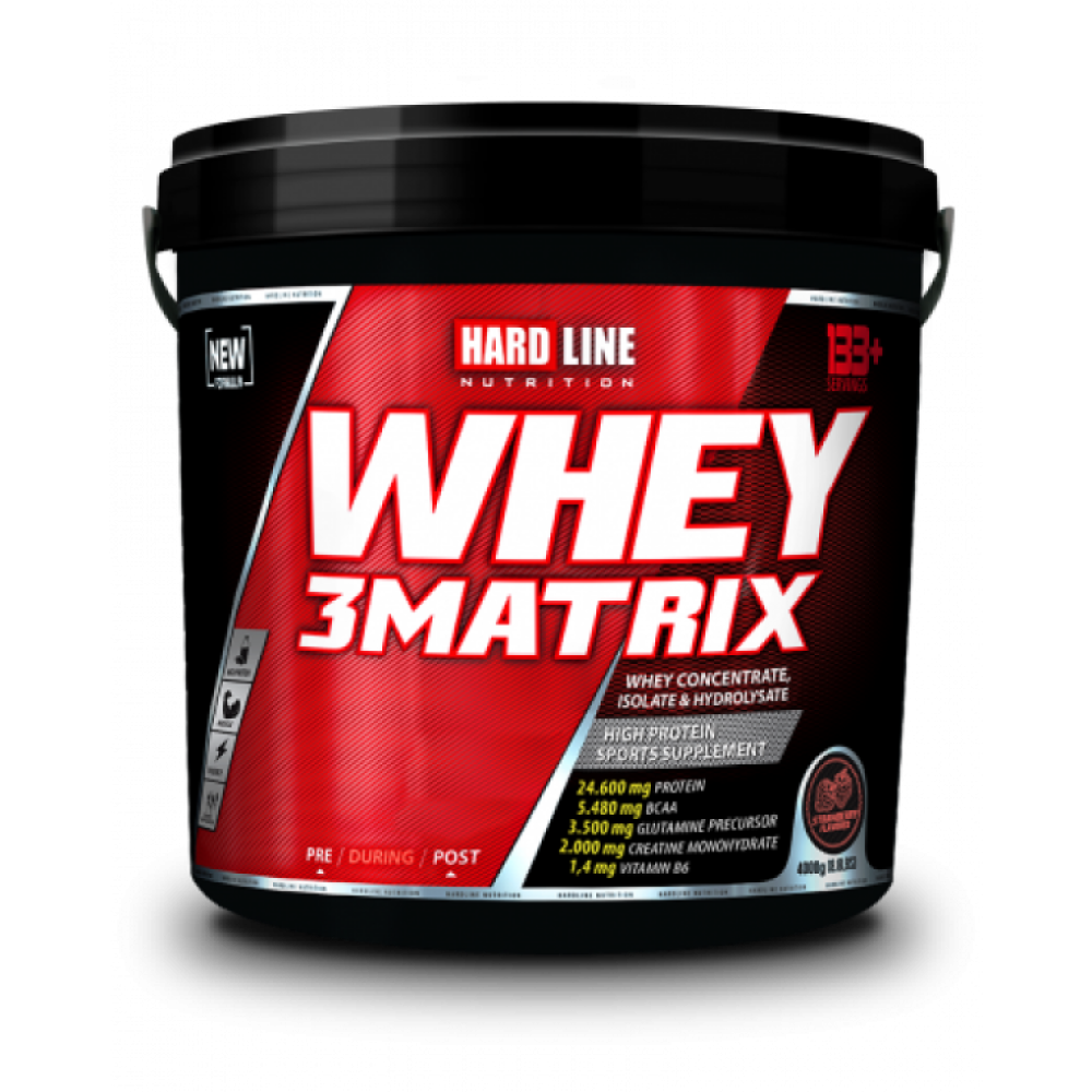 Hardline Whey 3Matrix Cilek 4000 Gr Protein Tozları Fiyatı