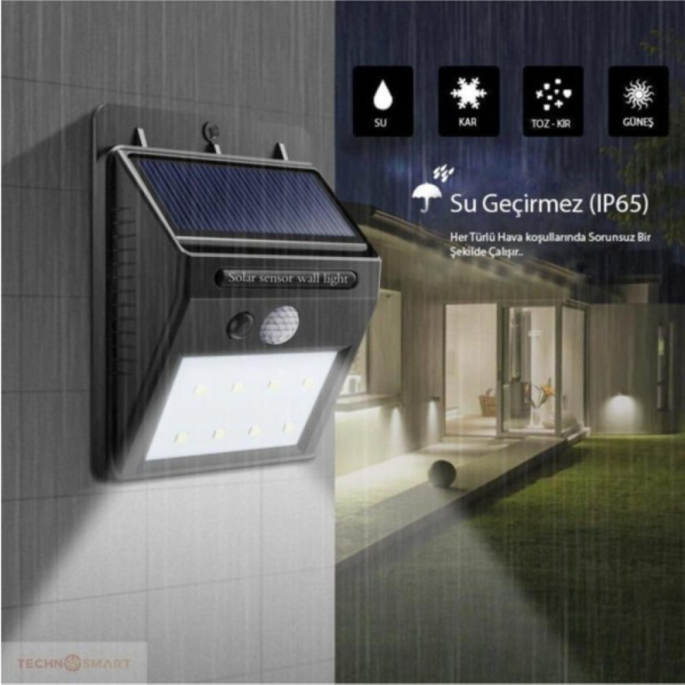 Hareket Sensörlü Güneş Enerjili Led Aydınlatma Dış Mekan Bahçe 20 Led Li Dış Mekan & Bahçe Oyuncakları Fiyatı
