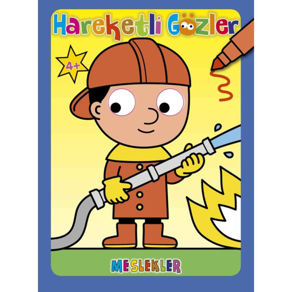 Hareketli Gözler - Meslekler Aktivite & Eğitici Kitaplar Fiyatı