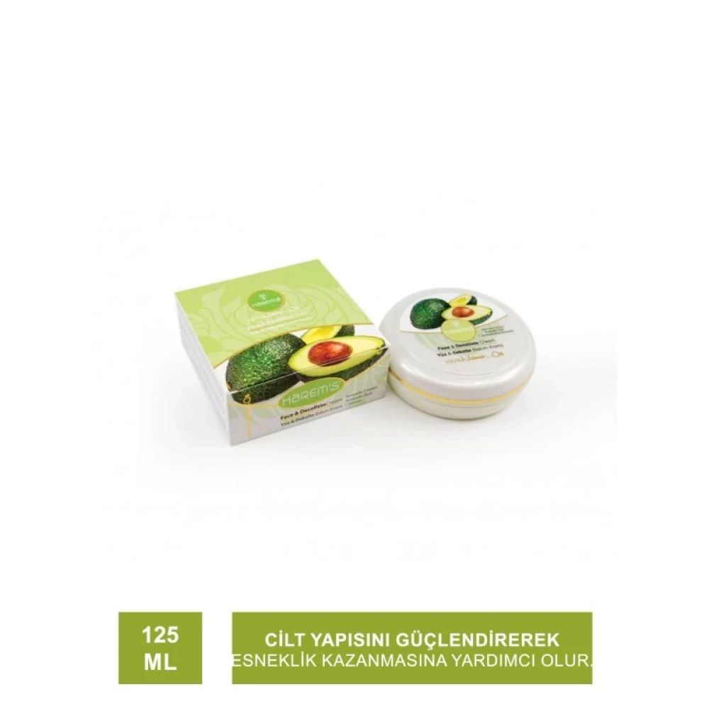Harem's Avakado Ozlu Yuz & Dekolte Bakim Kremi 125Ml Anti-Aging / Yaşlanma Karşıtı Fiyatı