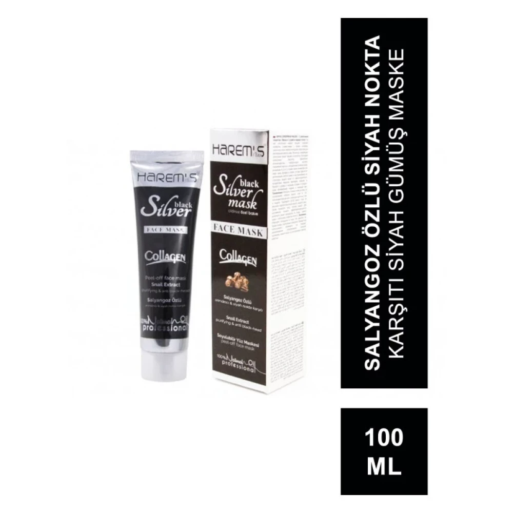 Harem's Black Silver Mask Siyah Gumus Maske 100 Ml Anti-Aging / Yaşlanma Karşıtı Fiyatı