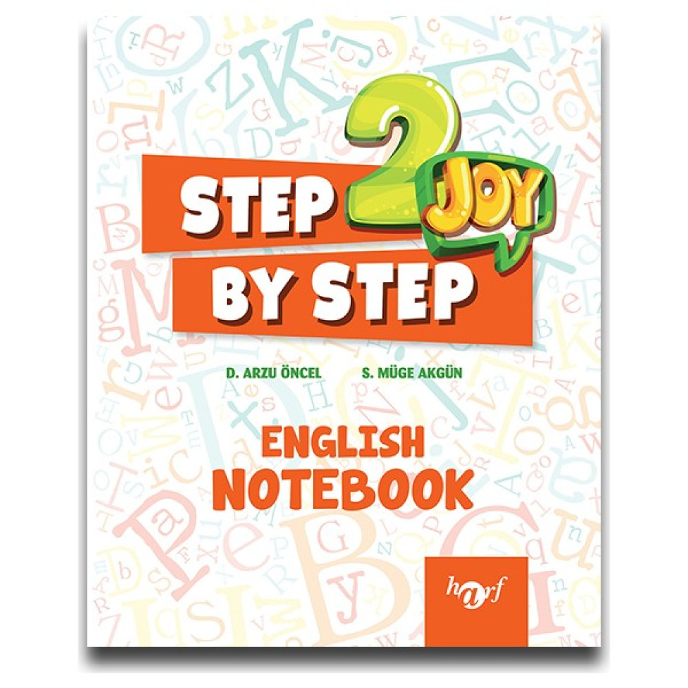 Harf 2. Sınıf Step By Step English Notebook Yabancı Dil Kitapları Fiyatı