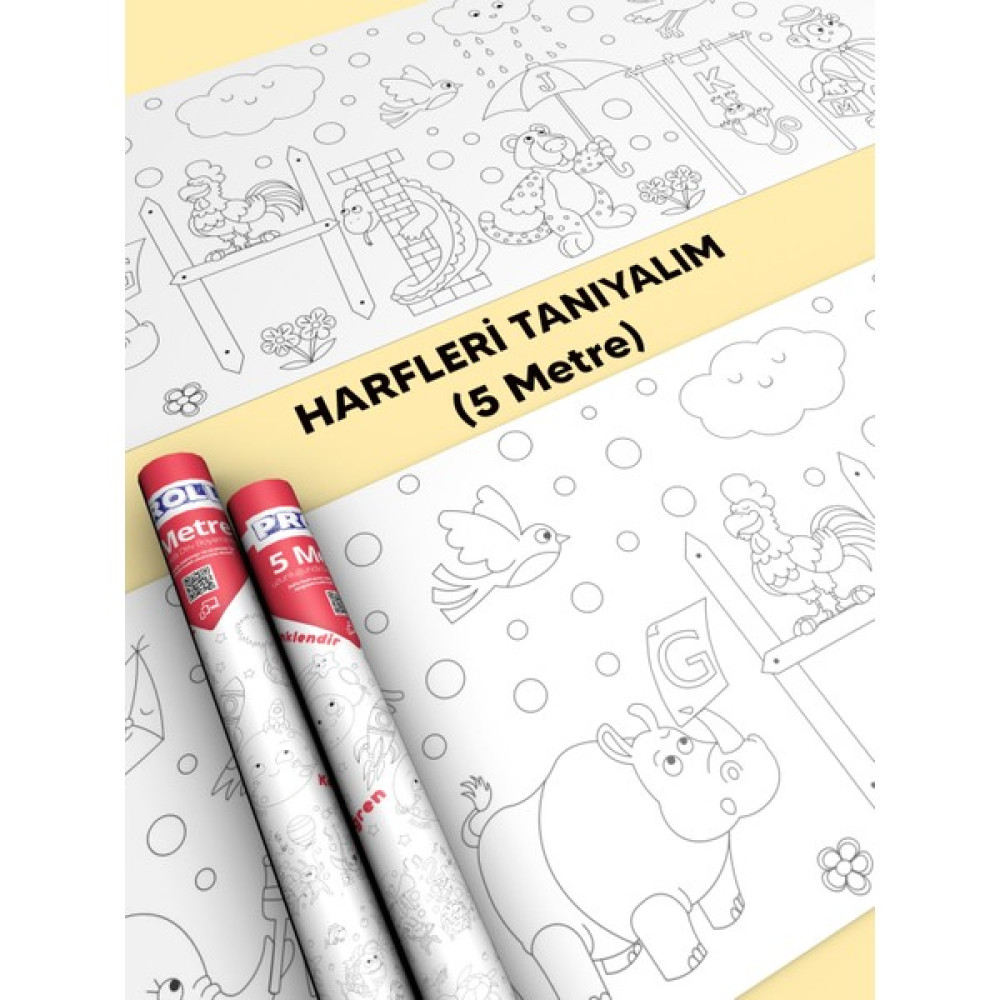 Harfler Boyama Kağıdı Sanatsal Malzemeler Fiyatı