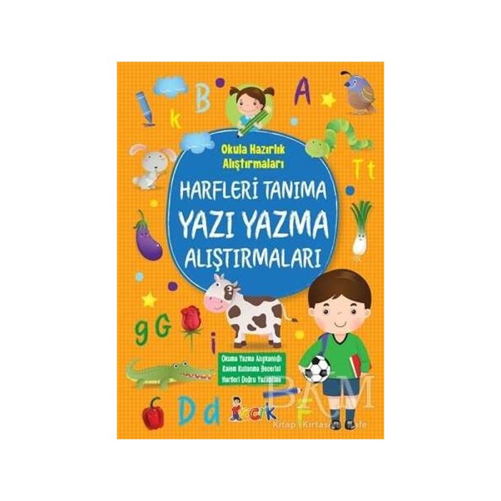 Harfleri Tanıma Yazı Yazma Alıştırmaları 9786057409942 Din Kitapları Fiyatı