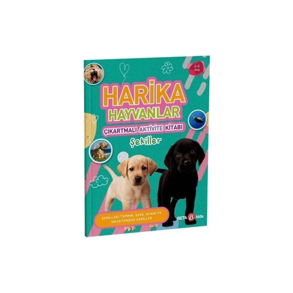 Harika Hayvanlar - Çıkartmalı Aktivite Kitabı Zihinsel Gelişim Kitapları Fiyatı