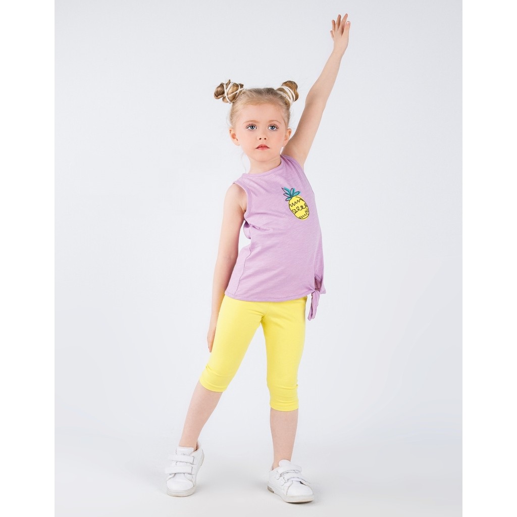 Harika Kids Kız Çocuk Kaprili Kısa Kollu Yazlık Basic Takım 2-5 Yaş SSD / Solid State Drive Fiyatı