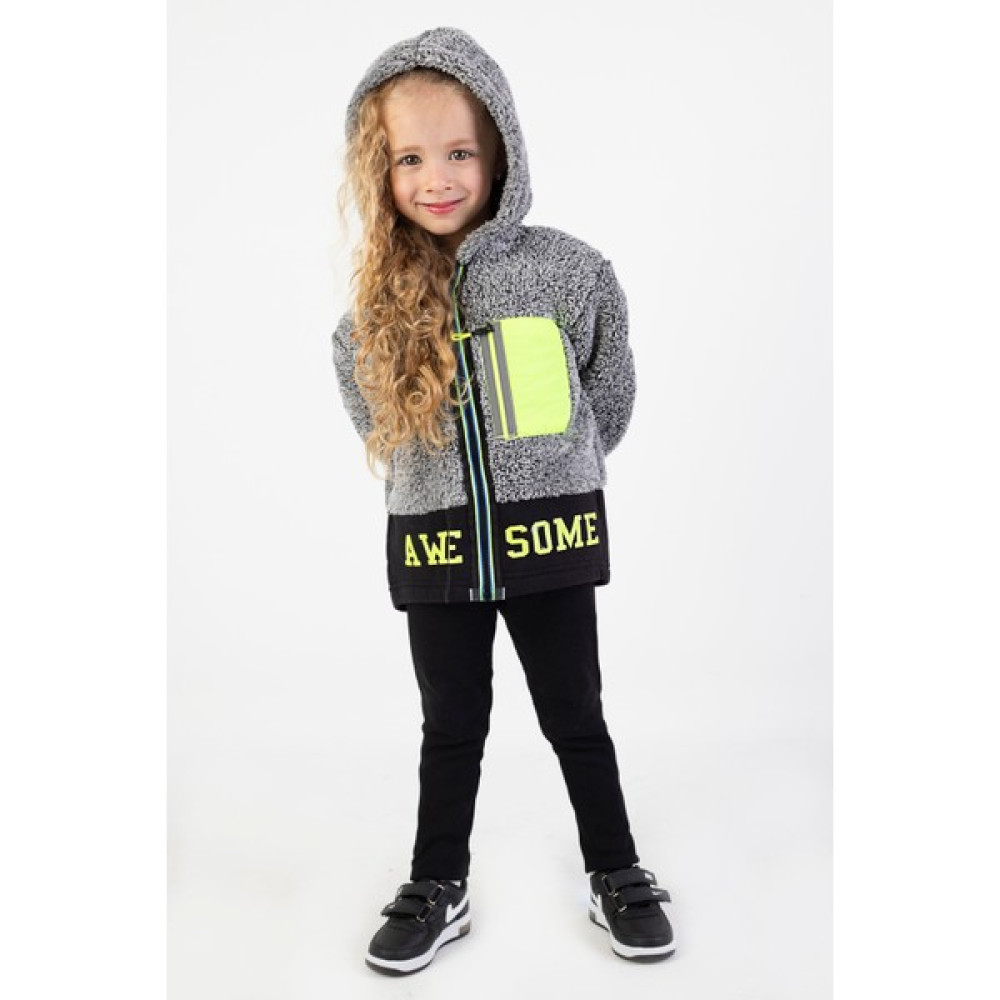 Harika Kids Kız-Erkek (Unisex) Çocuk Peluş-Polar Mont Kız Çocuk Mont Fiyatı