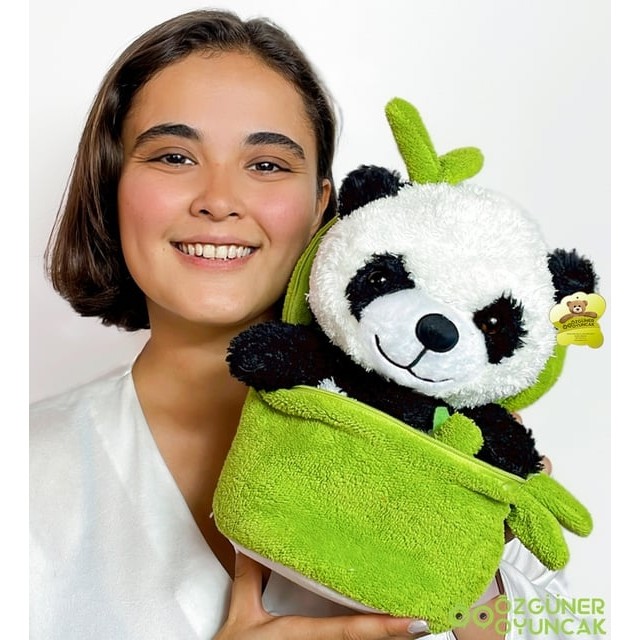 Harika Peluş Bambu Kucaklama: Sevimli Panda Peluş Oyuncak Anne Bebek Oyuncak Fiyatı