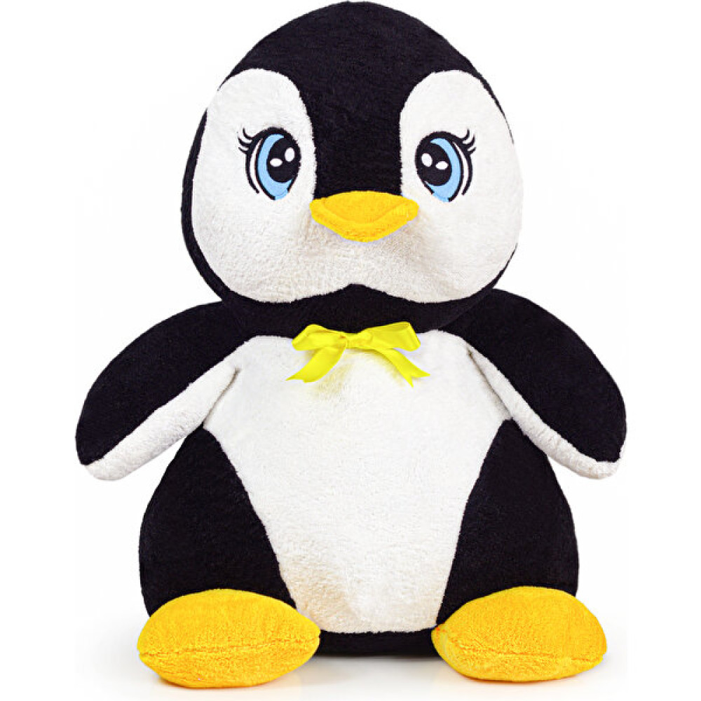 Harika Peluş Fabrikası Harika Peluş 85 cm Penguen Sevgiliye Özel - Sarı - Beyaz - Siyah Peluş Oyuncaklar Fiyatı