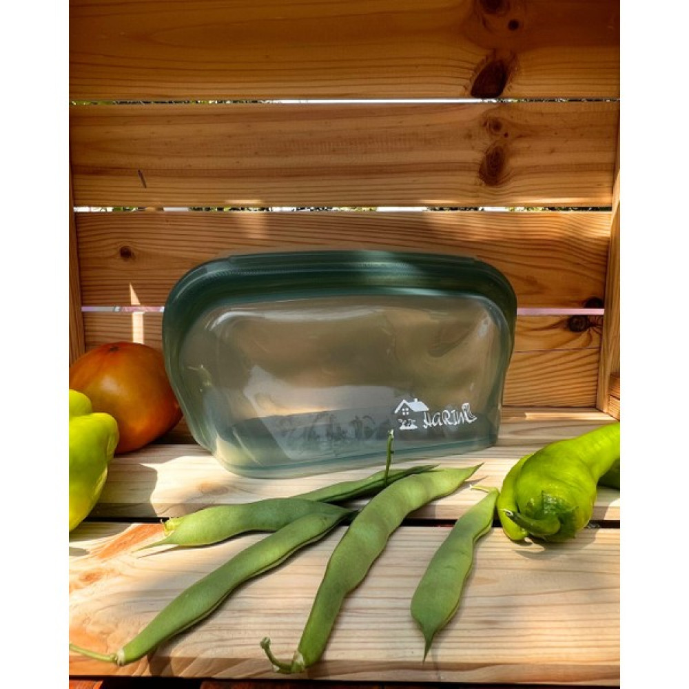 Harım Çift Kilitli Harım Pack - Yemek Saklama Kabı - Çorba Paketi - Beslenme Çantası - Gıda Torbası - 1000 ml - - Haki Saklama Kapları Fiyatı