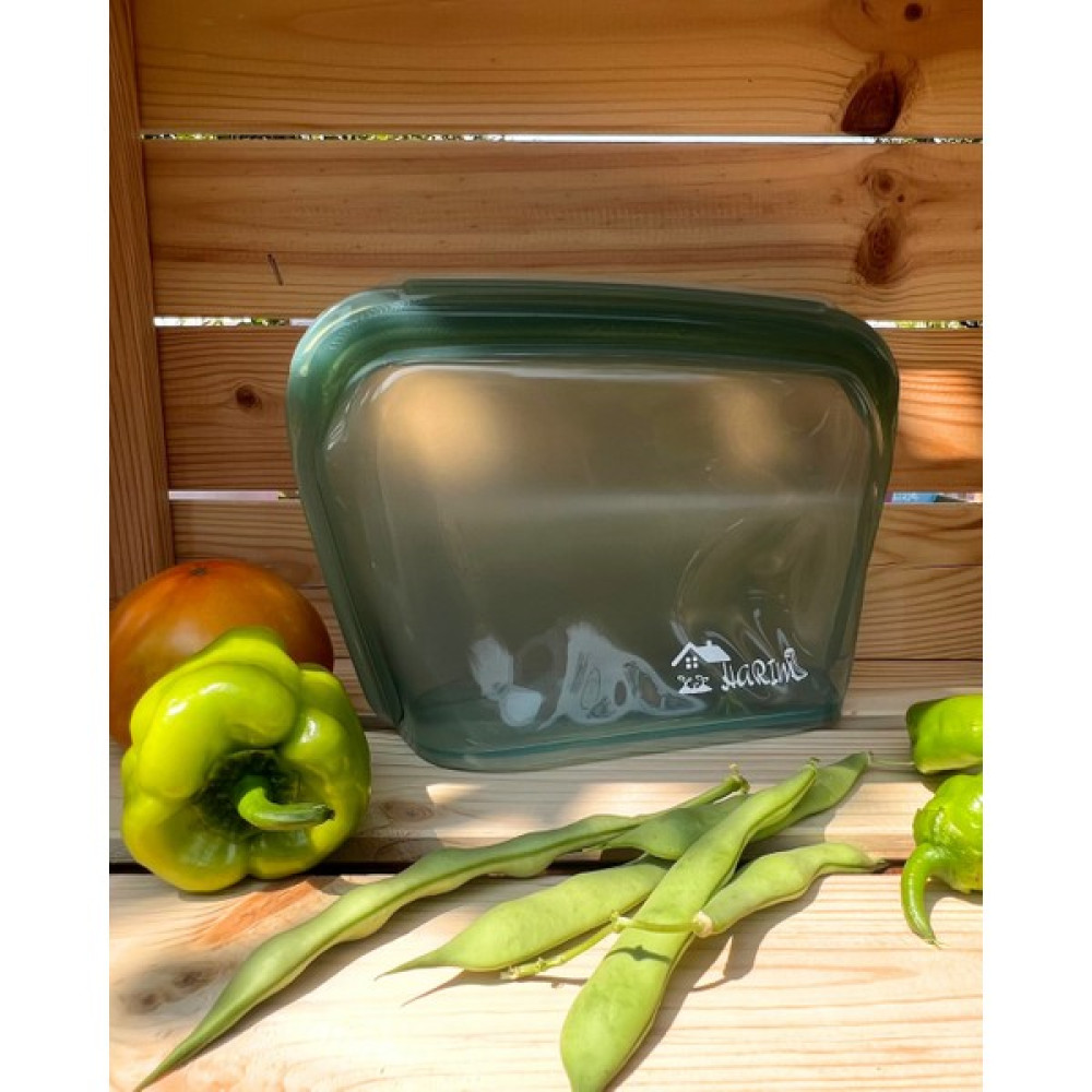 Harım Çift Kilitli Harım Pack - Yemek Saklama ve Dondurma Kabı - Beslenme Çantası - 1300 ml - Haki Saklama Kapları Fiyatı