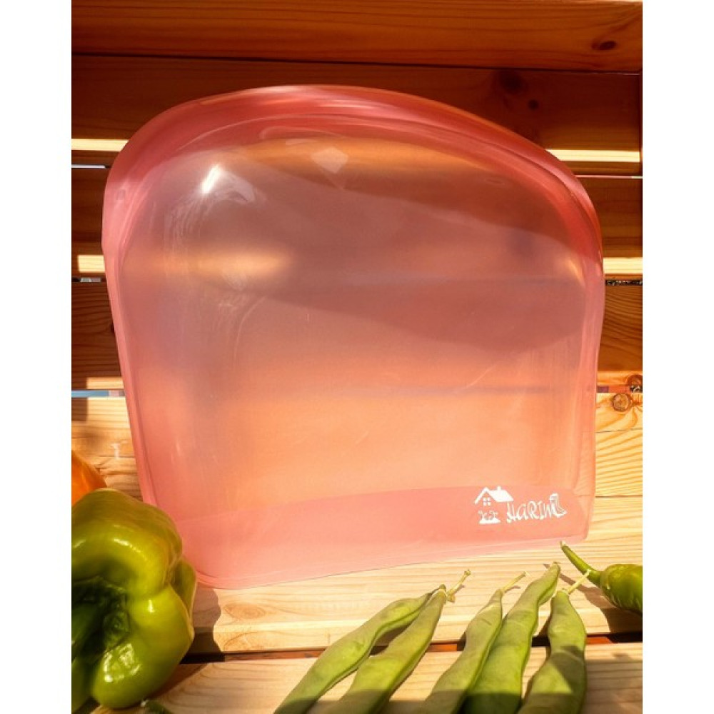 Harım Katlanabilir Harım Pack - Sızdırmaz Gıda Saklama Çantası - 3500 ml - Pembe Saklama Kapları Fiyatı