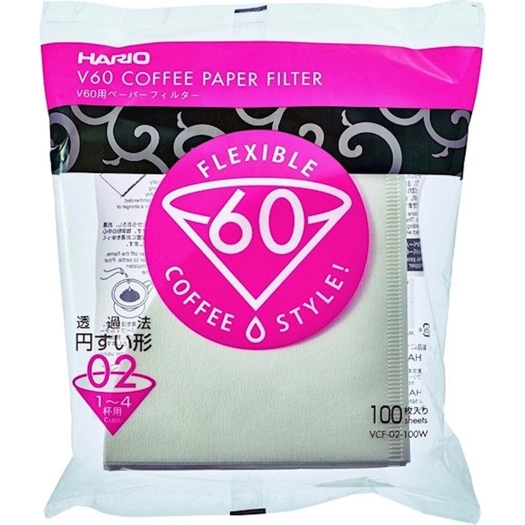 Hario V60 02 Dripper Kağıt Filtresi 100 Adet - Beyaz Diğer Fiyatı