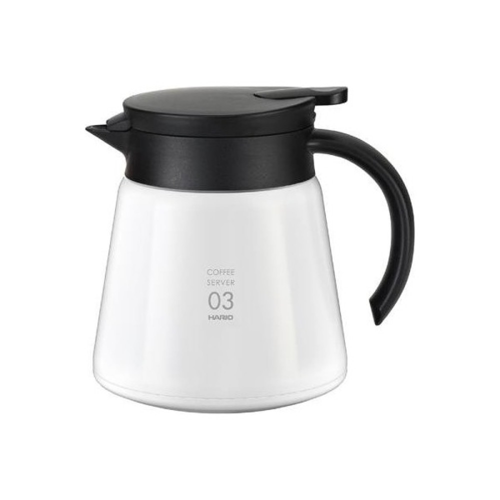 Hario V60 03 Yalıtımlı Paslanmaz Servis Sürahisi 750ml ( Beyaz ) Çay / Çaydanlık Setleri Fiyatı