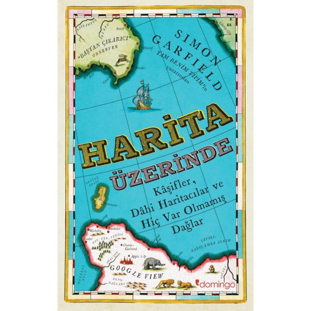 Harita Üzerinde - Simon Garfield Dünya Tarihi Fiyatı