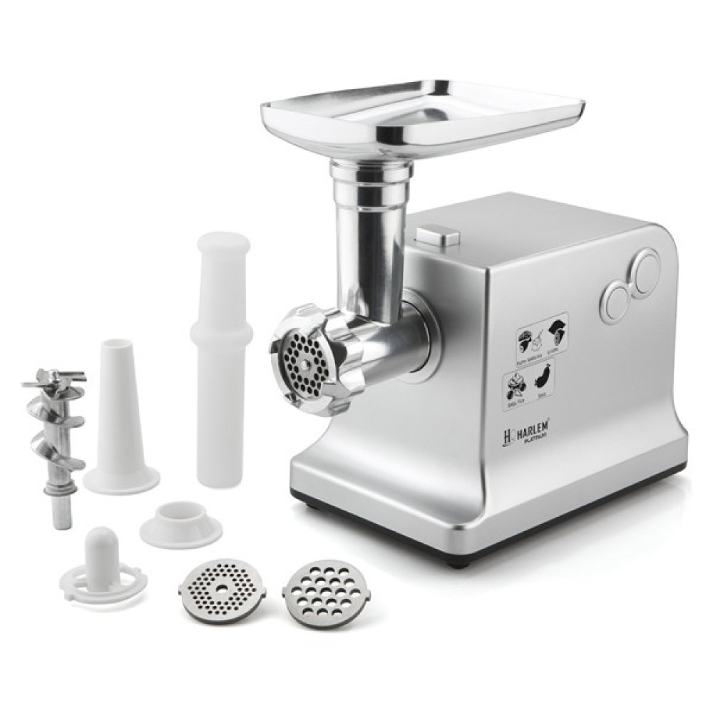 Harlem Et Kıyma Makinesi 2450 W Platinum H-021 - Gri Kıyma Makineleri Fiyatı