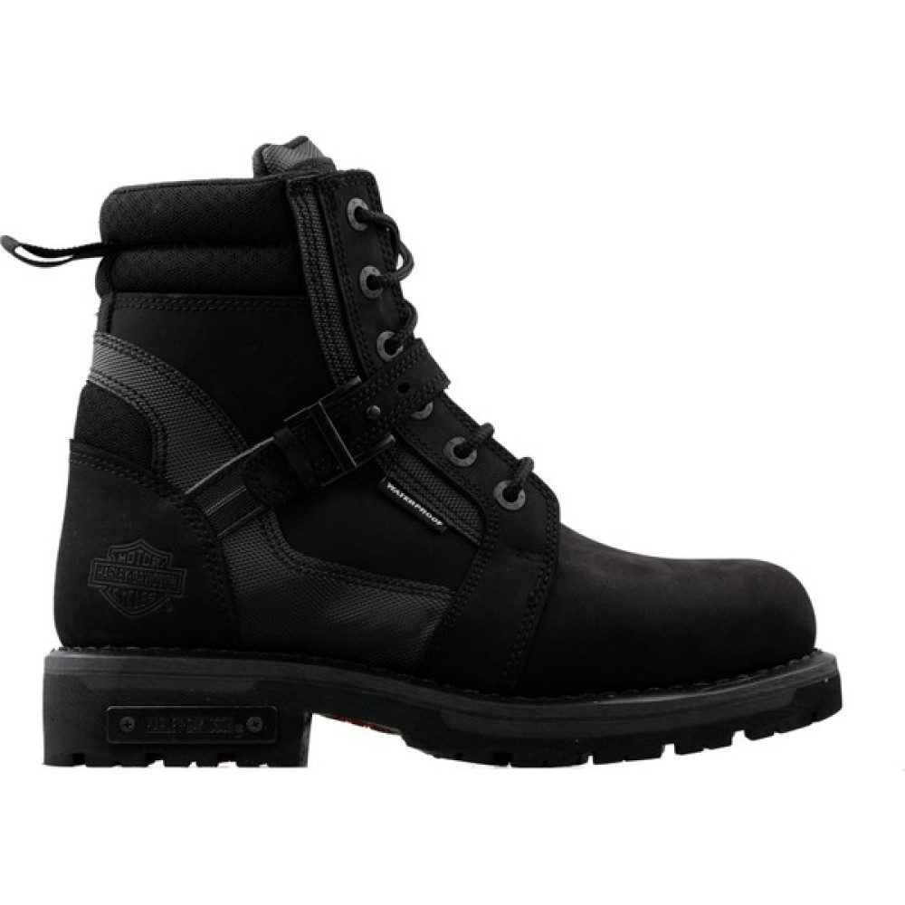 Harley Davidson Franco Wp Black Nubuk Erkek Günlük Bot 025M100697 Siyah Erkek Botları Fiyatı