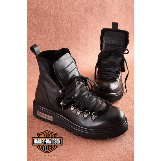 Harley Davidson Gemma Siyah Kadın Bot