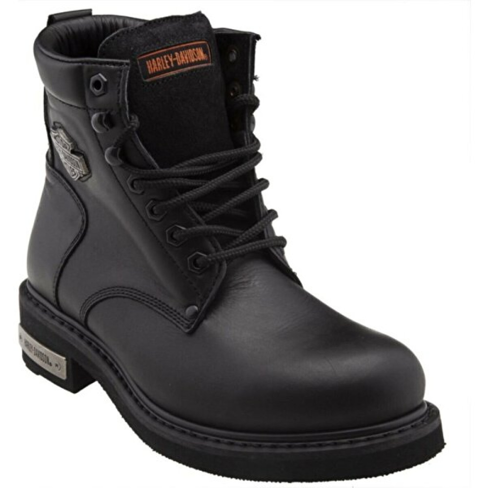 Harley Davidson Gibson Erkek(Unisex) Siyah Deri Bot 025M100109 Erkek Botları Fiyatı