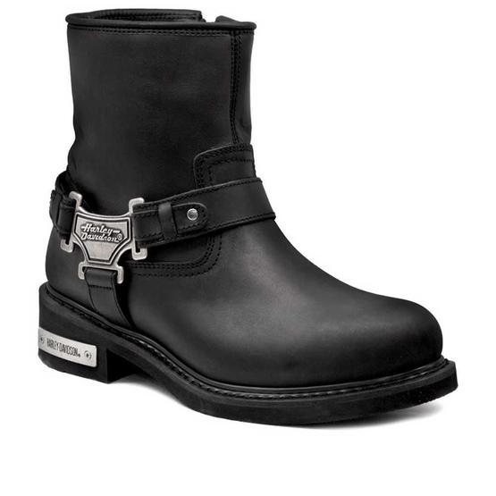 Harley Davidson Harley Davidson ESTES Siyah Nubuk Erkek Bot