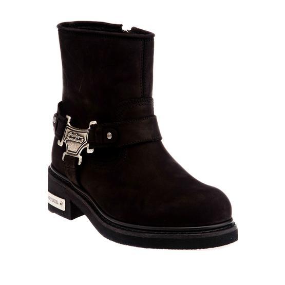 Harley Davidson Harley Davidson ESTES Siyah Nubuk Erkek Bot