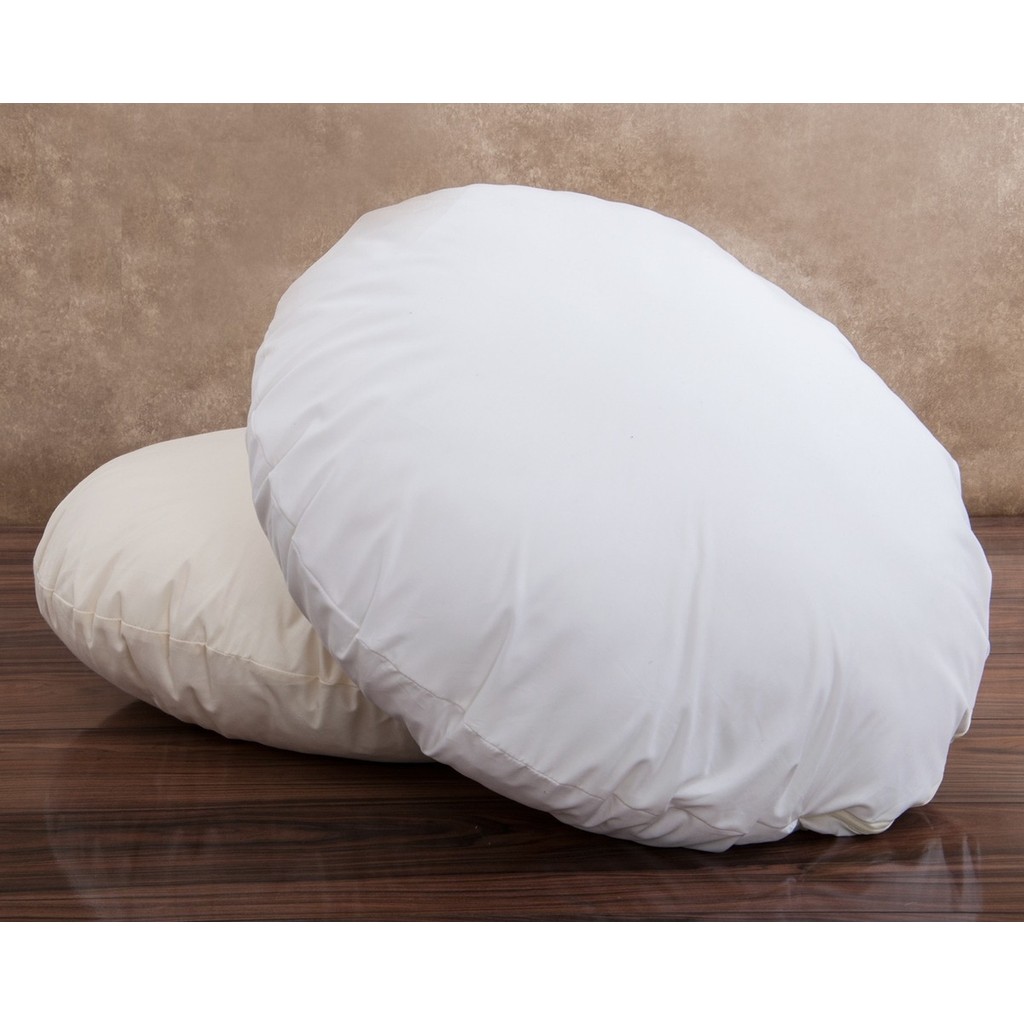 Harmoni Tekstil Yuvarlak Kırlent Iç Yastığı 50X50 cm 350 gr Elyaf Dolgı - Beyaz Kırlent / Mobilya Yastığı Fiyatı