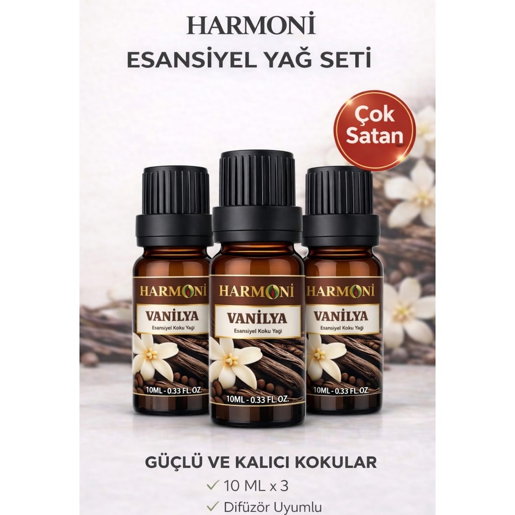 Harmoni Vanilya Esansiyel Uçucu Koku 10ML Difüzör Esansı Buhurdanlık Yağı ve Oda Kokusu - VANİLYA Evcil Hayvan Ürünleri Fiyatı