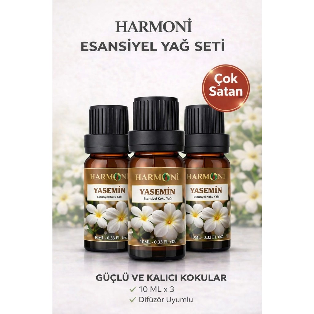 Harmoni Yasemin Çiçeği Esansiyel Uçucu Koku 10ML Difüzör Esansı Buhurdanlık Yağı ve Oda Kokusu - YASEMİN Evcil Hayvan Ürünleri Fiyatı