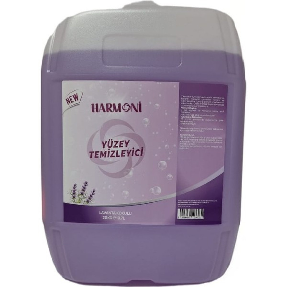 Harmoni Yüzey Temizleme Lavanta 20 lt - Mor Parlatıcı ve Temizleyiciler Fiyatı