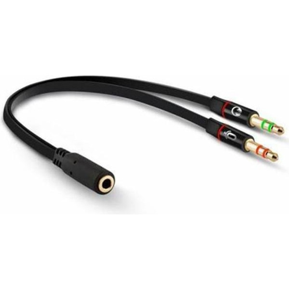 Harry 3.5mm Stereo Aux Kulaklık Mikrofon Girişi Ayırıcı Çoklayıcı Jack Kablo Kulaklık Aksesuarı Fiyatı