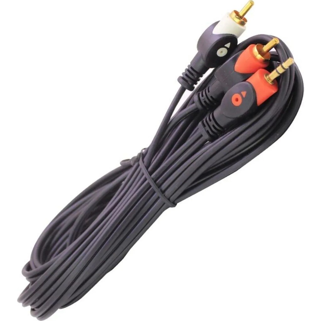 Harry 5 Metre Yüksek Kalite Stereo 3.5mm To 2 Rca Kablo Aux 5 1 Ses Sistemi - 5m Alltın Uç Bluetooth Hoparlör Fiyatı