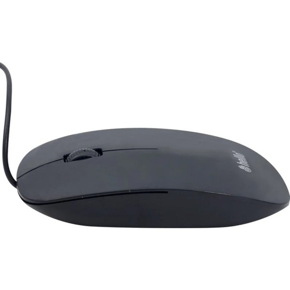 Harry Hello Hl-37 1000 Dpı Optik Kablolu Slim Mouse - Siyah Klavye - Mouse Fiyatı