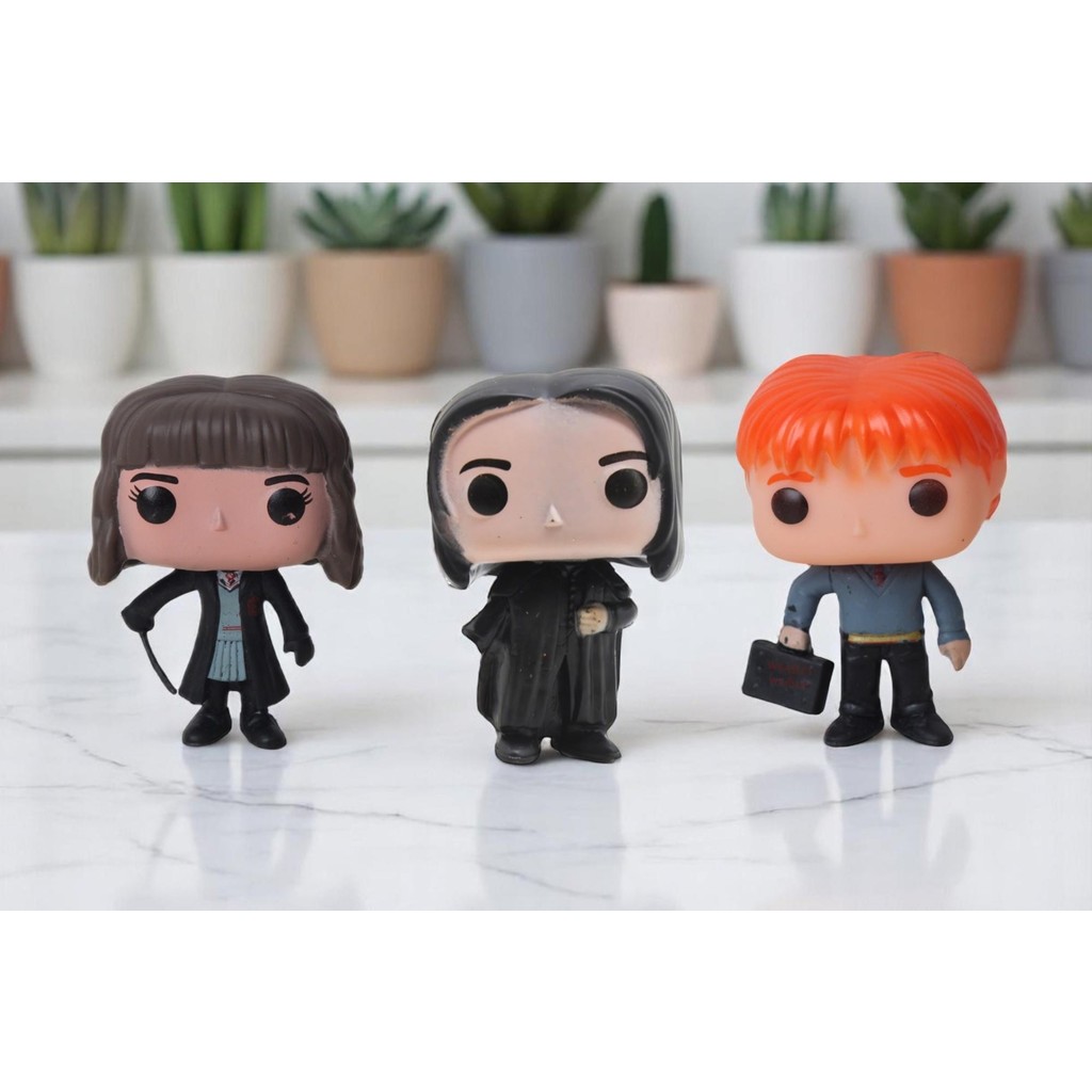 Harry Potter Pop Stil Hermione Granger Severus Snape Ron Weasley 3lü Karakter Figür Oyuncak 10 Cm. Anne Bebek Oyuncak Fiyatı