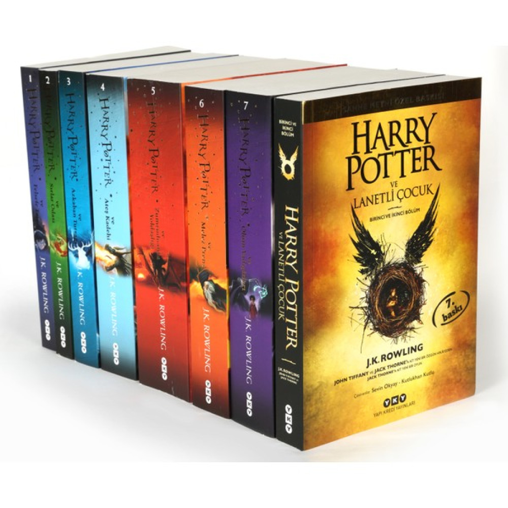Harry Potter Set (8 Kitap) - J. K. Rowling Fantastik Macera Fiyatı