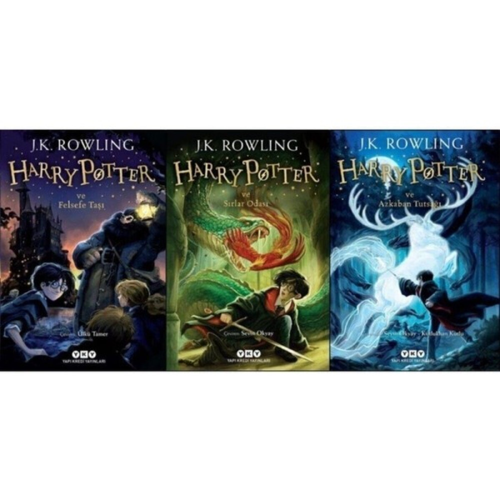 Harry Potter ve Felsefe Taşı / Sırlar Odası / Azkaban Tutsağı 3 Kitap Set - J.k. Rowling Çocuk Roman Fiyatı