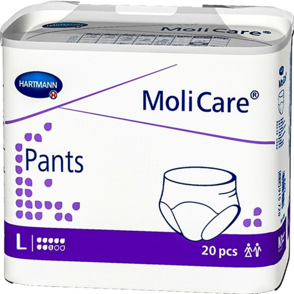 Hartman Molicare L Beden Emici Külotlu Hasta Bezi 20 Adet - L - XL Oto Boyaları Fiyatı