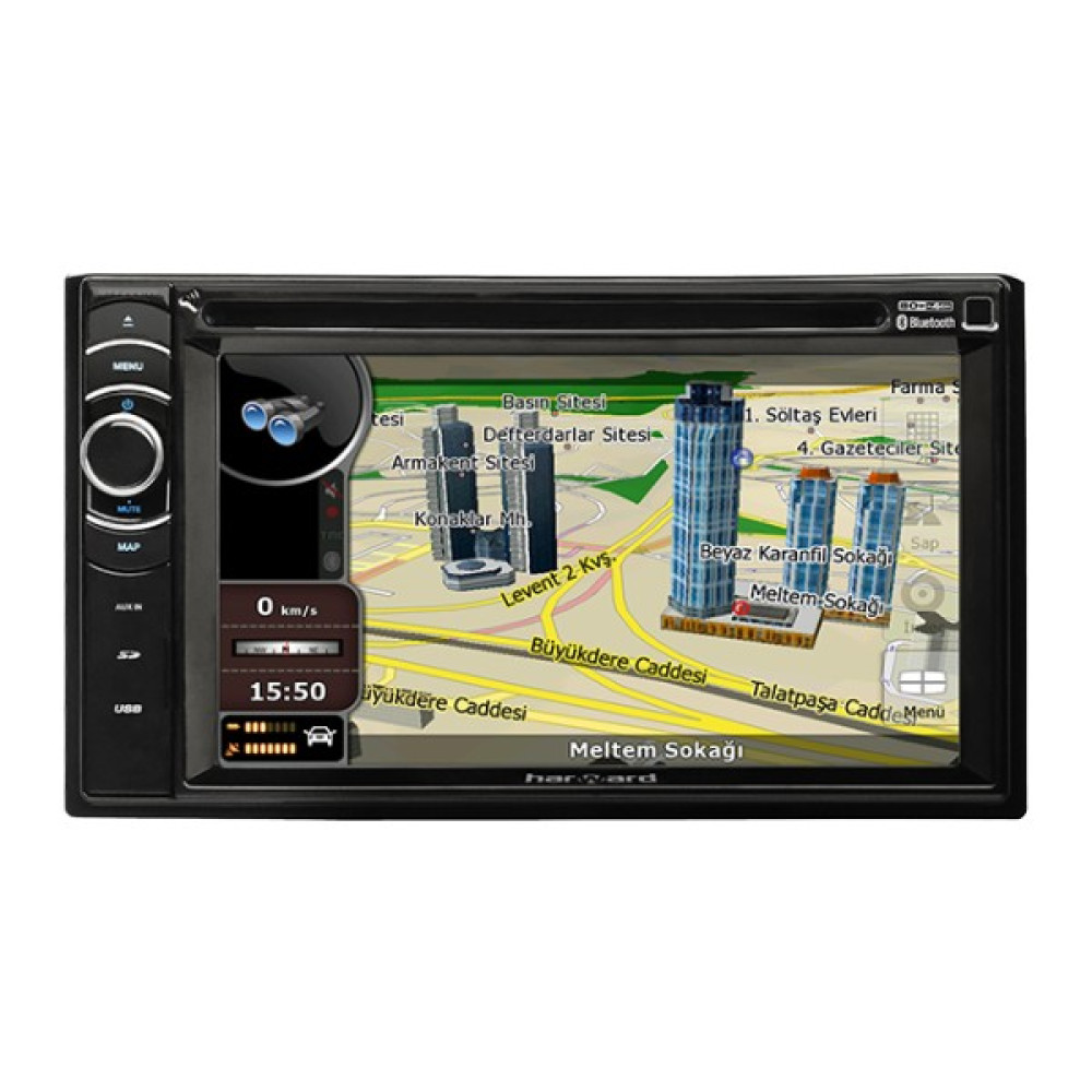 Harward HR-N622 Double Oto Teyp CD USB Bluetooth Navigasyon Aux Özellikli Oto Görüntü Sistemleri Fiyatı