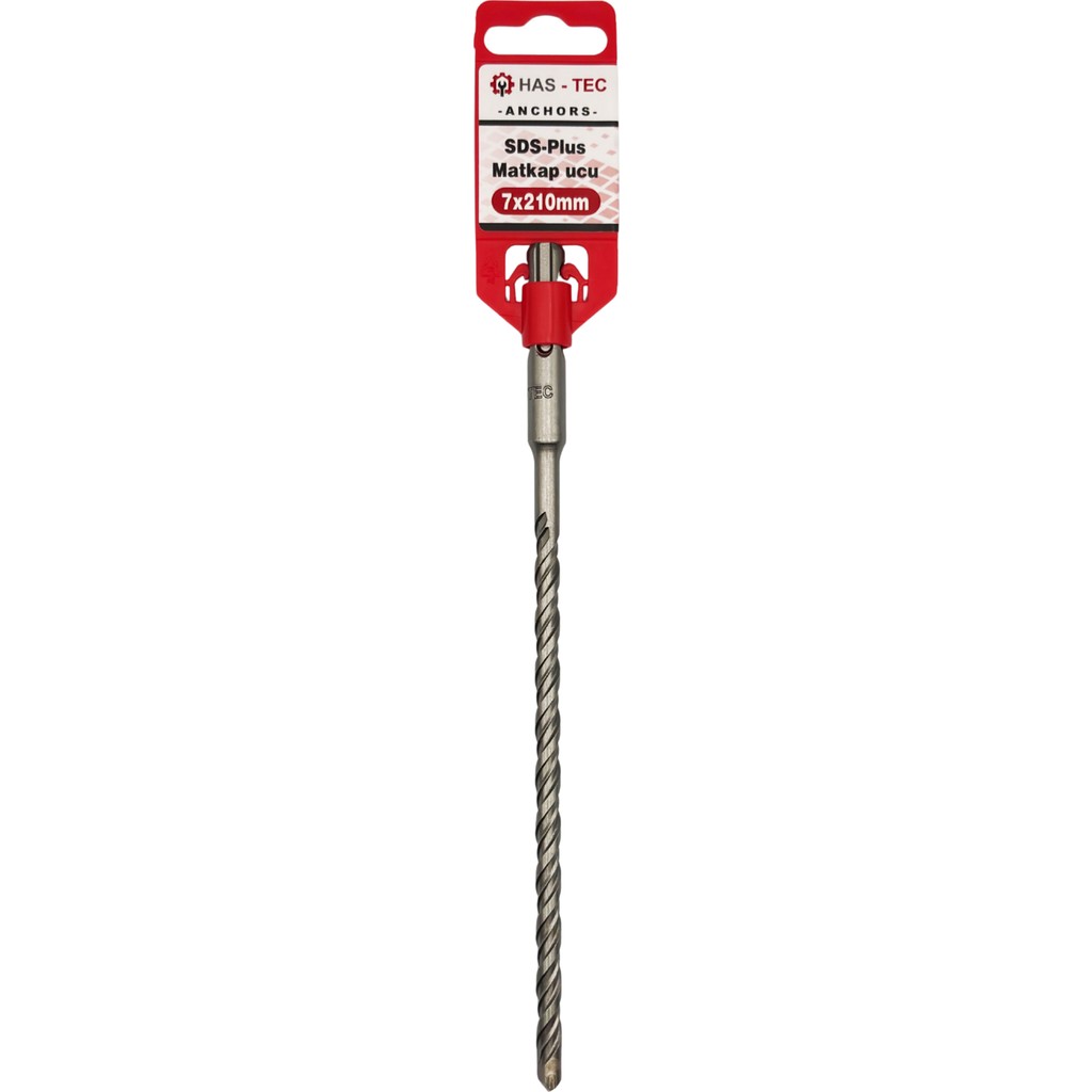 HAS - TEC Sds-Plus Matkap Ucu 7X210MM | Kırıcı Delici Hilti Uyumlu Beton Delme Uçları Matkaplar Fiyatı