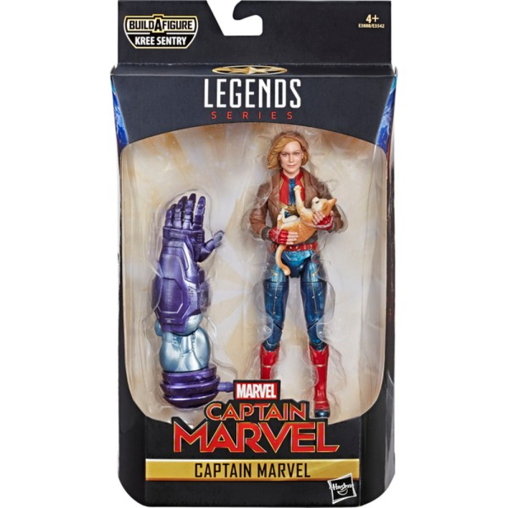 Hasbro Captain Marvel - Marvel Legends Captain Marvel (Bomber Jacket) (Kree Sentry BAF) Aksiyon Figürü Oto Boyaları Fiyatı