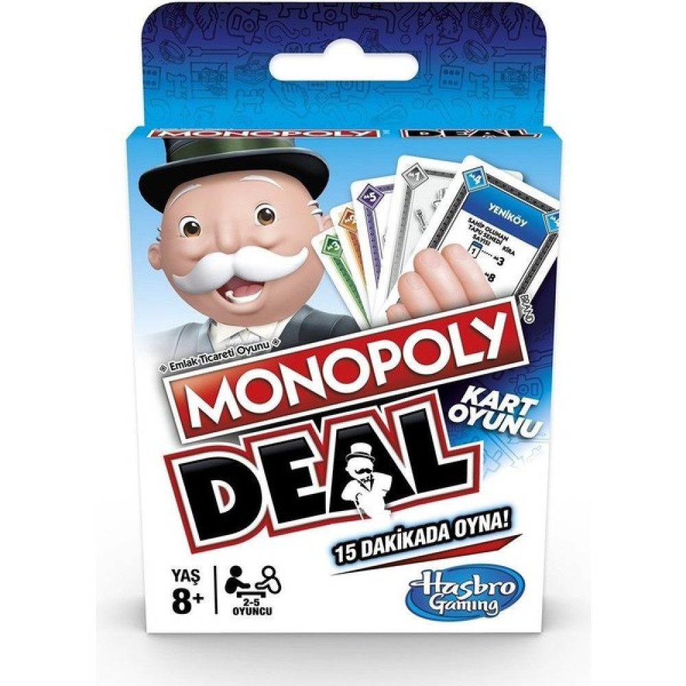 Hasbro Gaming Monopoly Deal Kart Oyunu Oyun Takımları Fiyatı